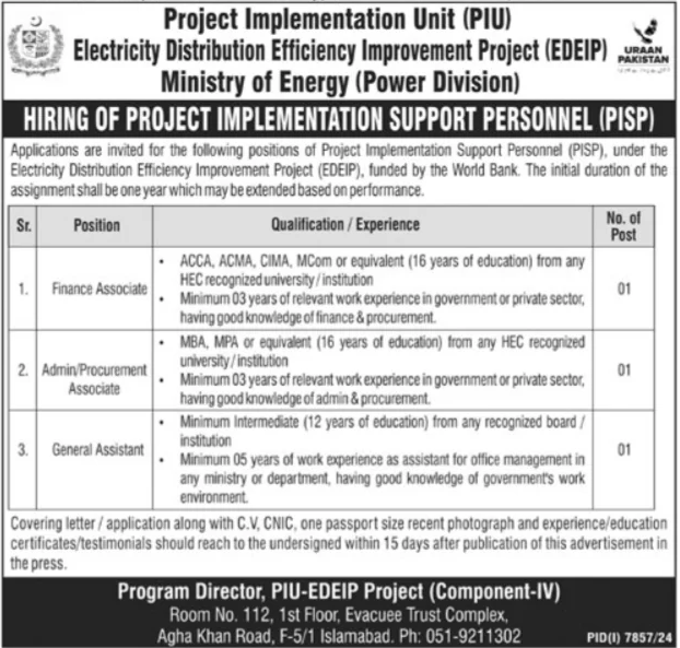 Ministry of Energy Jobs