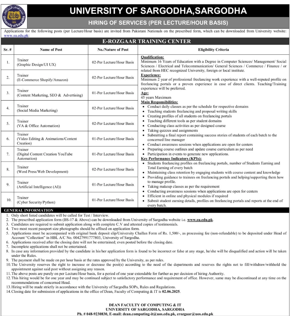 University of Sargodha